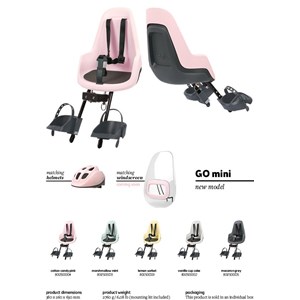 Fotelik row. Bobike GO MINI cotton candy pink