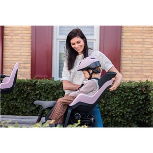 Fotelik row. Bobike GO RS bagażnik Candy Pink