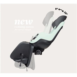 Fotelik row. Bobike GO RS bagażnik Macaron Grey