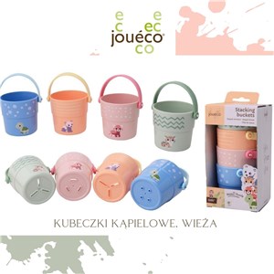 Kubeczki kąpielowe, wieża The Wildies Family 4 szt