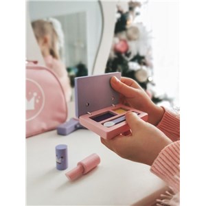 Drewniany zestaw Beauty do makijażu i kosmetyczka