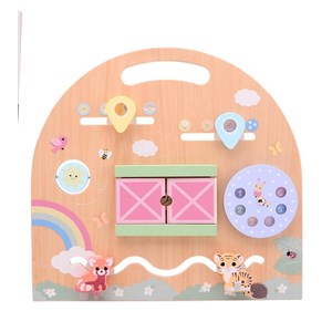 Drewniana aktywna tablica The Wildies Family