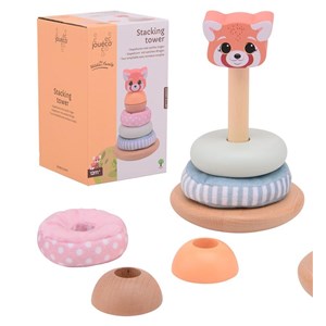 Drewniana wieża sensoryczna The Wildies Family