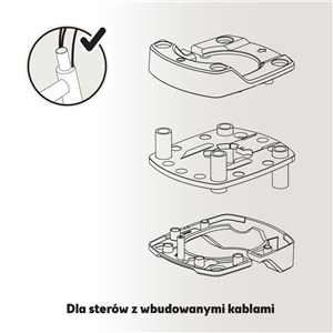 Adapter Ahead PLUS zintegrowane prowadzenie kabli