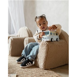 Drewniany camper bus w stylu retro JOUECO