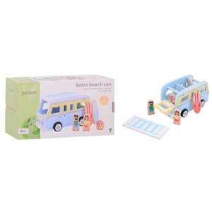 Drewniany camper bus w stylu retro JOUECO