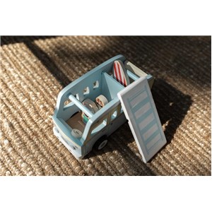 Drewniany camper bus w stylu retro JOUECO