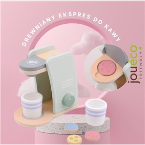 Drewniany ekspres do kawy na kapsułki JOUECO