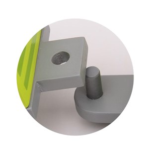 Drewniany traktor z przyczepą i zwierzętami JOUECO