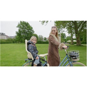 Fotelik rowerowy MINIA 1P na ramę FF Moon Yellow