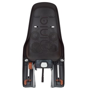 Fotelik rowerowy MINIA na bagażnik CF Black