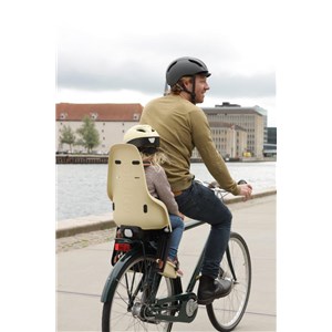 Fotelik rowerowy MINIA na bagażnik CF Moon Yellow