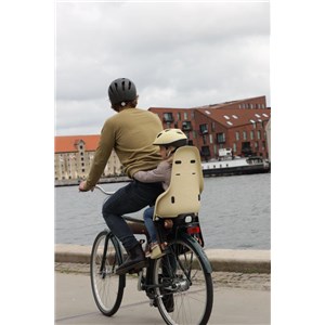 Fotelik rowerowy MINIA na bagażnik CF Moon Yellow