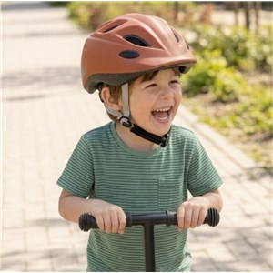 KASK dla dzieci Bobike XS 48-52cm Chocolate Brown - zdjęcie 11