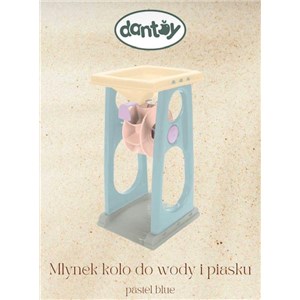 Młynek koło do wody i piasku pastel blue DANTOY