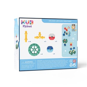 KUB Planet magnetyczne klocki konstrukcyjne 3D 30 - zdjęcie 12