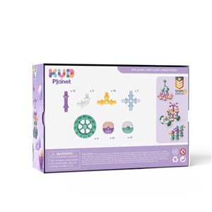 KUB Planet magnetyczne klocki konstrukcyjne 3D 55 - zdjęcie 16