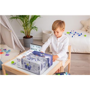 KUB Planet magnetyczne klocki konstrukcyjne 3D 100 - zdjęcie 7