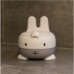 B-Nocnik króliczek grey/white