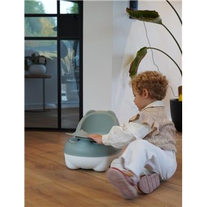 Nocnik Bo Jungle Bear Potty Sage Green 18m+