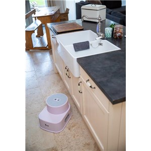 B-Podest 2 stopniowy dla dzieci Step up pink