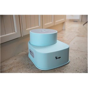 B-Podest 2 stopniowy dla dzieci Step up blue mint