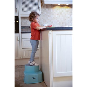 B-Podest 2 stopniowy dla dzieci Step up blue mint