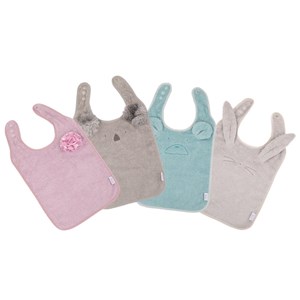 B-Śliniaczek Eco organic Koala grey