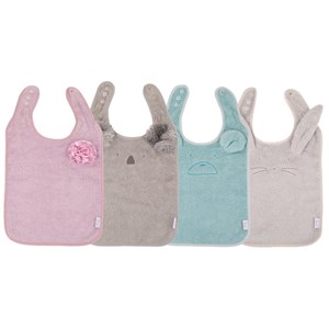 B-Śliniaczek Eco organic Koala grey