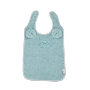 B-Śliniaczek Eco organic Bear blue mint