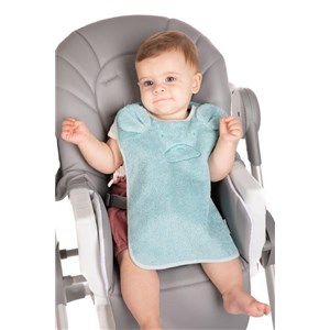 B-Śliniaczek Eco organic Bear blue mint