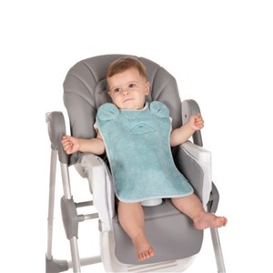 B-Śliniaczek Eco organic Bear blue mint