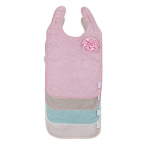 B-Śliniaczek Eco organic Bear blue mint