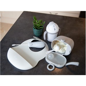 B-Pojemnik na mleko w proszku 500 ml GREY