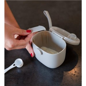 B-Pojemnik na mleko w proszku 500 ml GREY