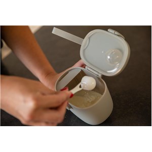 B-Pojemnik na mleko w proszku 500 ml GREY