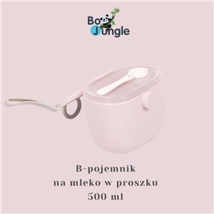 B-Pojemnik na mleko w proszku 500 ml PINK
