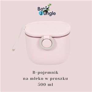 B-Pojemnik na mleko w proszku 500 ml PINK