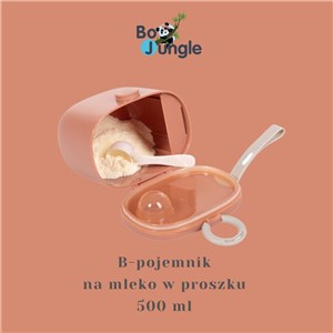 B-Pojemnik na mleko w proszku 500 ml TERRACOTTA