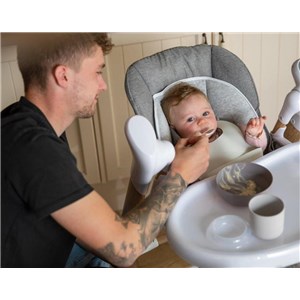 B-Zestaw naczyń 5 elem. BIOplastik CPLA grey