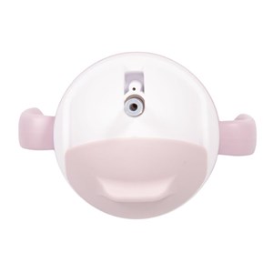 B-Kubek do picia ze słomką BIOplastik CPLA pink