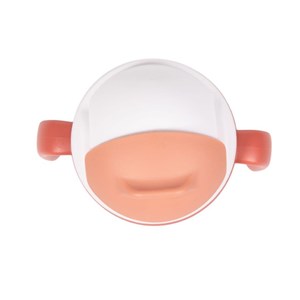 B-Kubek do picia ze słomką BIOplastik CPLA terraco