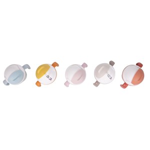 B-Kubek do picia ze słomką BIOplastik CPLA terraco