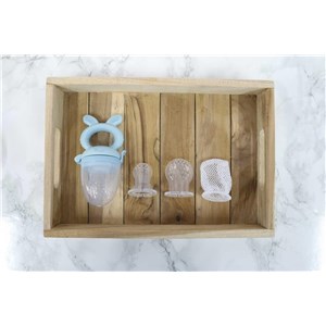 Smoczek do owoców Buny 4w1 silikonowy podajnik