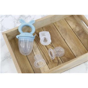 Smoczek do owoców Buny 4w1 silikonowy podajnik