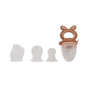 Smoczek do owoców Foxy 4w1 silikonowy podajnik