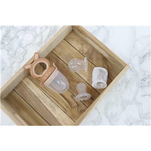 Smoczek do owoców Foxy 4w1 silikonowy podajnik