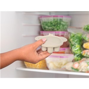 Silikonowa tacka do mrożonych przekąsek do gryzaka