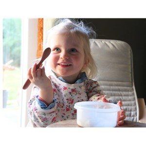 B-Łyżeczki silikonowe 2 szt. Terracotta