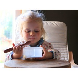 B-Łyżeczki silikonowe 2 szt. Terracotta